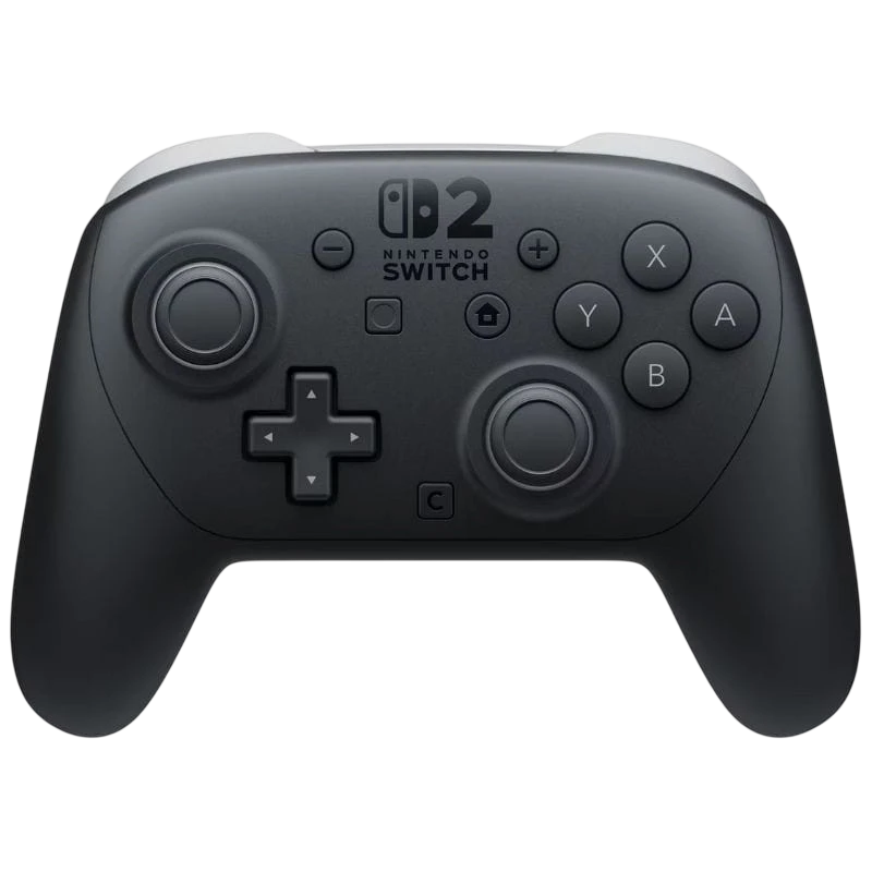 Nintendo Switch 2 Pro Controller Bluetooth Negro  Mando Inalámbrico