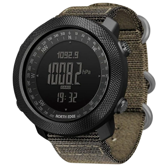 North Edge Apache con Correa de Nailon Caqui - Reloj Digital Hover Image