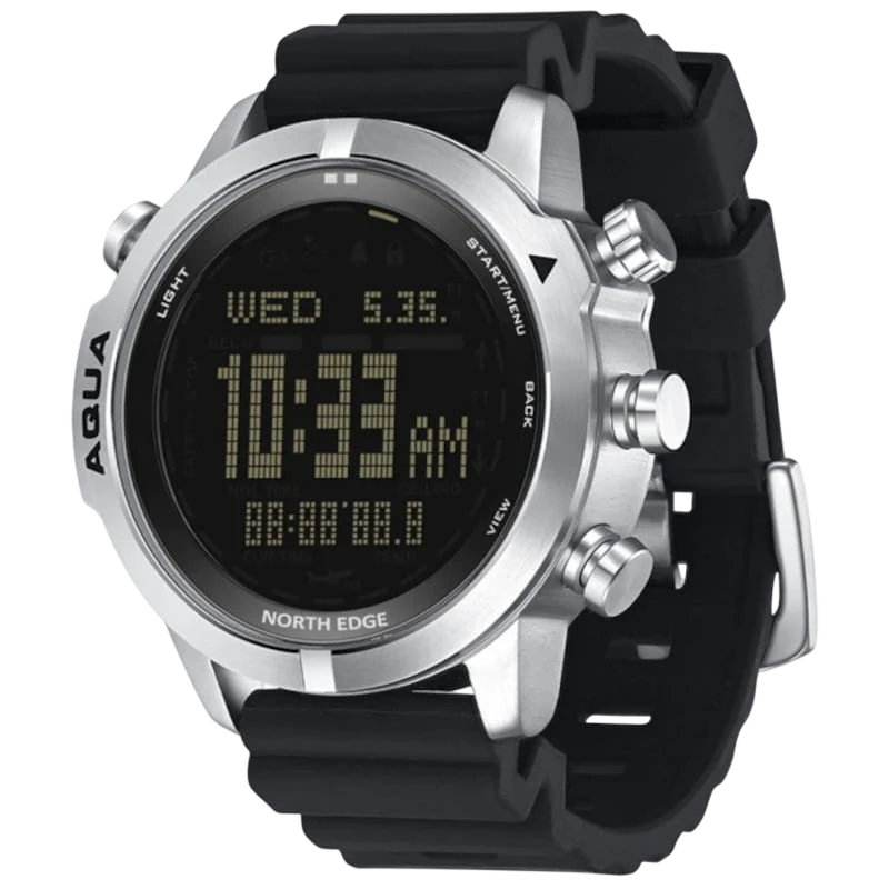 North Edge Aqua Negro - Reloj de Buceo