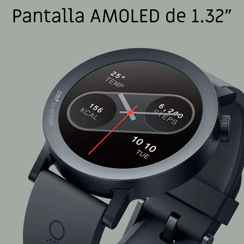Smartwatch Nothing CMF Watch Pro 2 Gris Claro - Reloj inteligente con GPS
