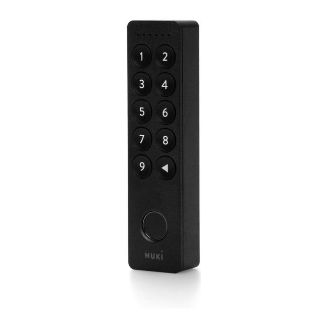 Teclado inteligente Nuki Keypad 2 NFC Huella dactilar Matter Aliro Hover Image