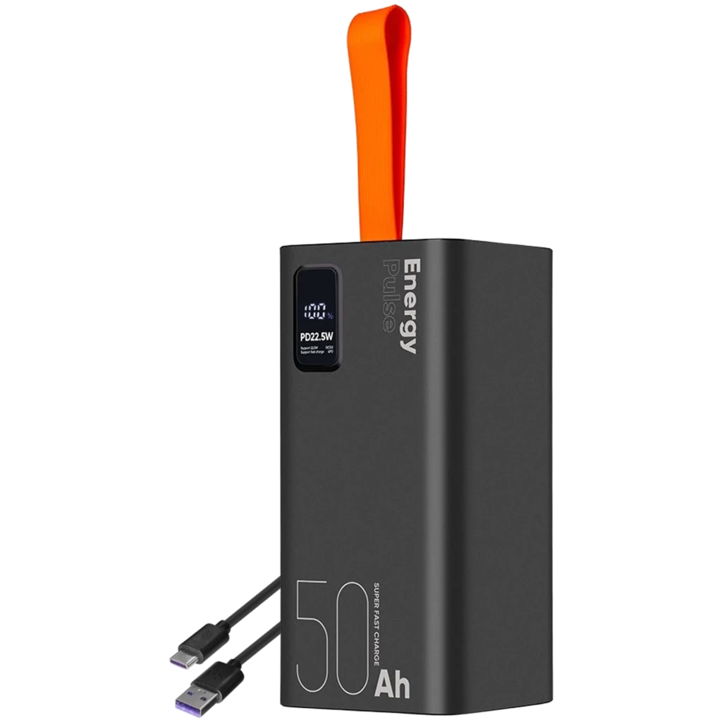 OBAL: ME EnergyPulse Negro Powerbank 50000mAh 22.5W - Powerbank