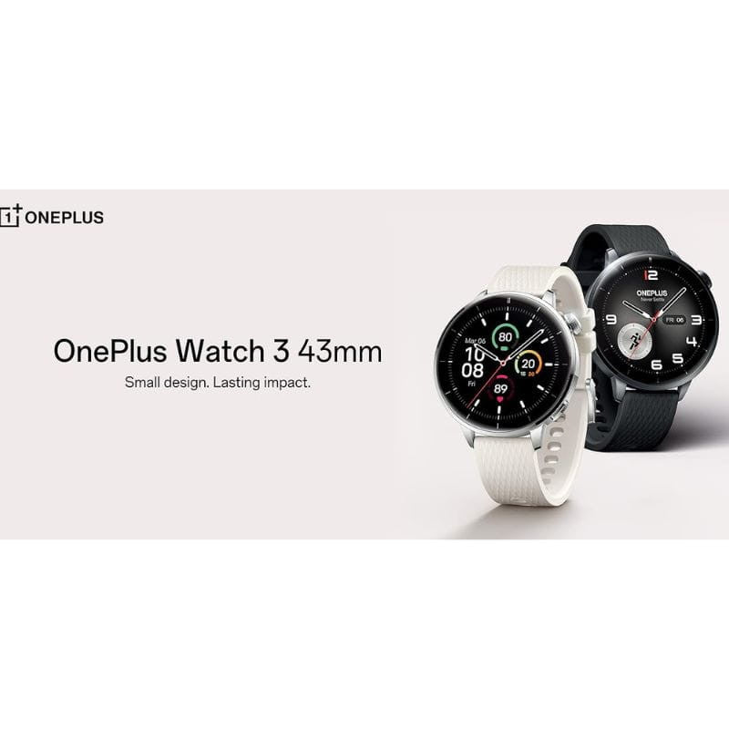 Smartwatch Oneplus Watch 3 43 mm Negro - Reloj Inteligente