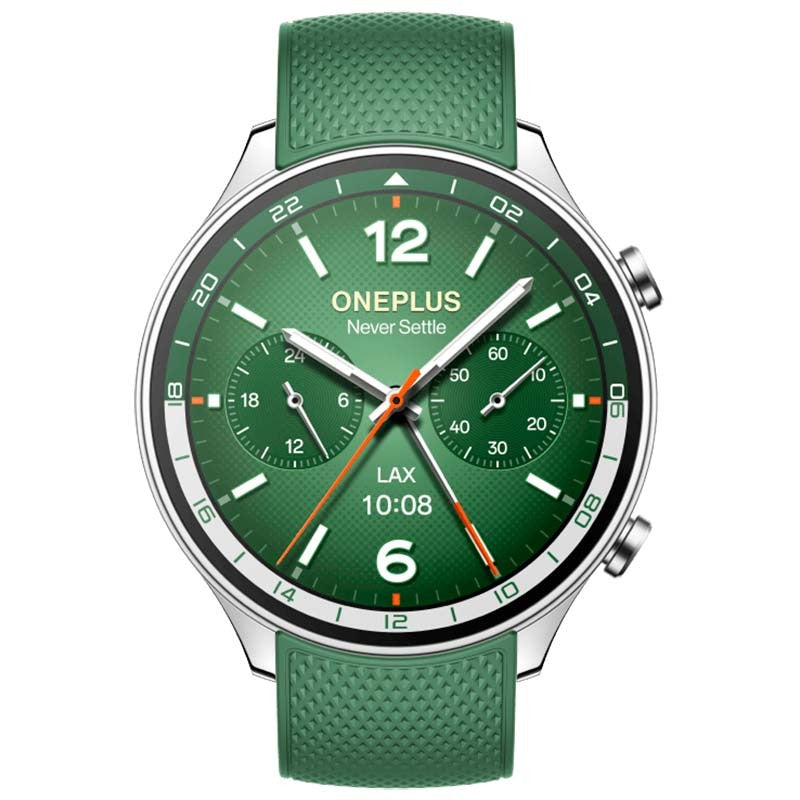 Smartwatch OnePlus Watch 2R Verde con Wear OS de Google - Reloj inteligente