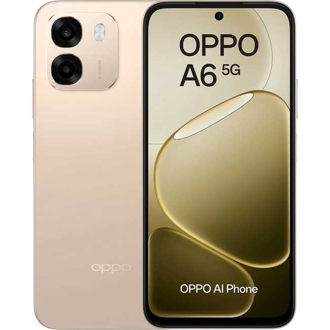 Oppo A6 5G 6GB/256GB Aurora Gold Hover Image