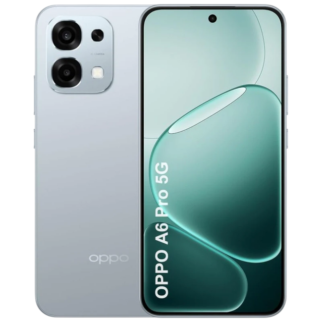 Oppo A6 Pro 5G 8GB/256GB Plata Hover Image