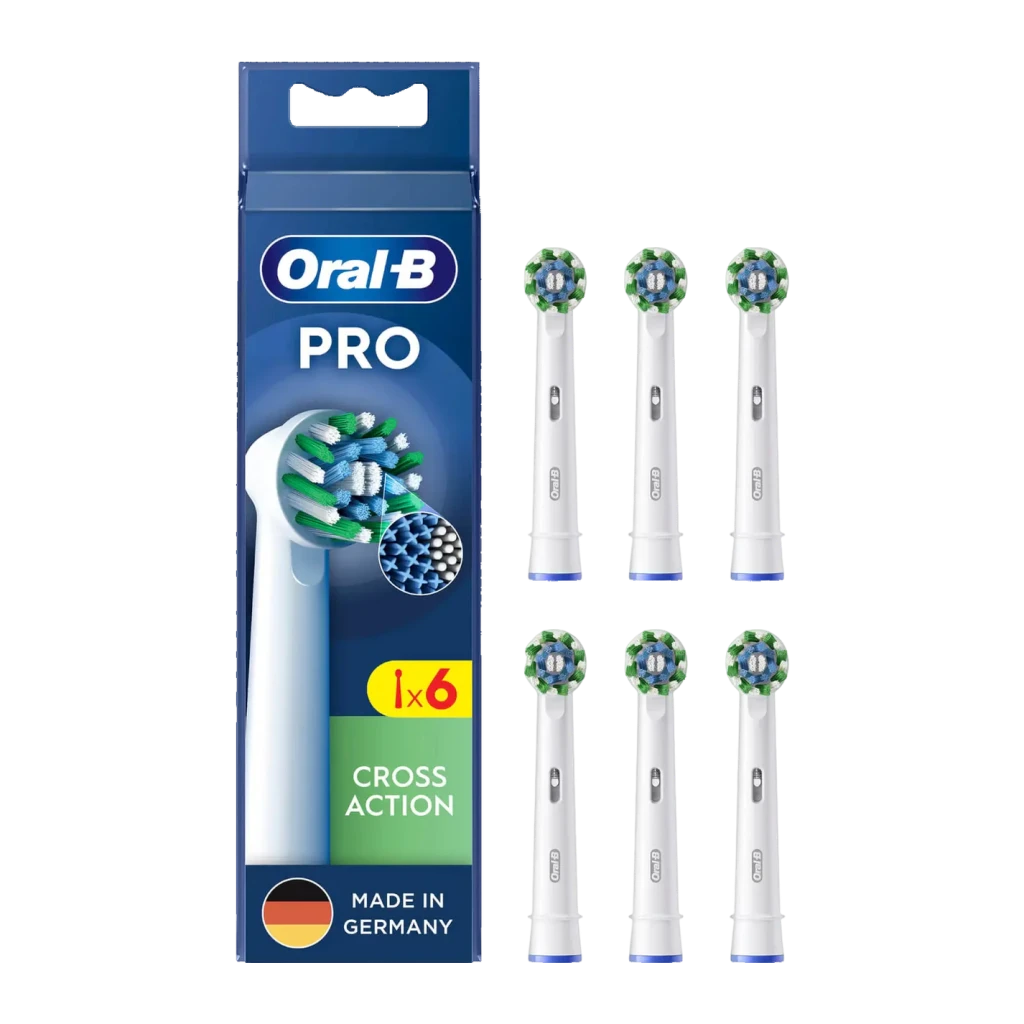 Cabezal de cepillo eléctrico Oral-B Pro CrossAction Pack 6