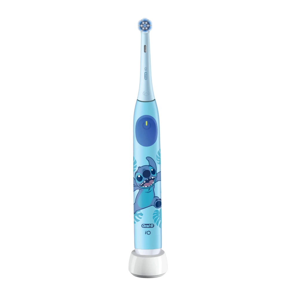 Oral-B iO Kids 6+ Stitch Elektrische Zahnbrste inkl. 1 Aufsteckbrste, 1 Reise-Etui