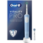 Oral-B Vitality Pro - Cepillo de dientes eléctrico azul con 1 recambio