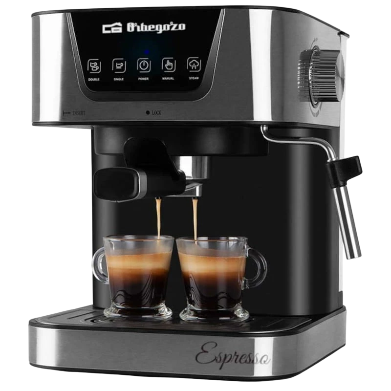 Orbegozo EX 6000 Negro/Acero - Cafetera Espresso