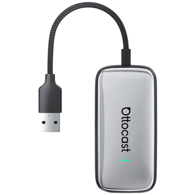 Ottocast Play2Video Ultra - Adaptador Inalámbrico Apple Carplay, Android Auto Hover Image