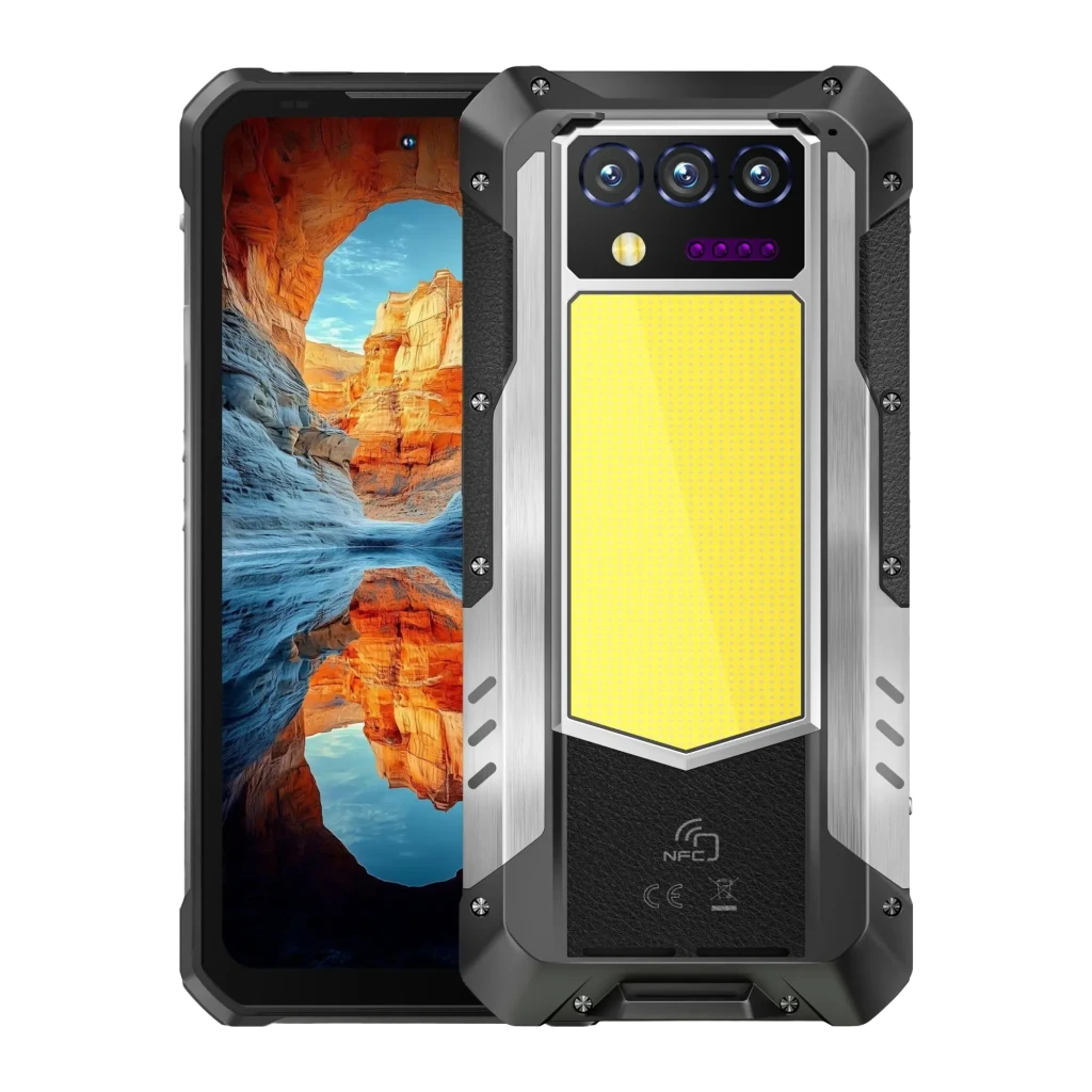 Oukitel WP100 Plus 12GB/512GB Rugged IP68/IP69K 6,8 pulgadas IPS 120Hz 64MP 33000mAh 66W NFC