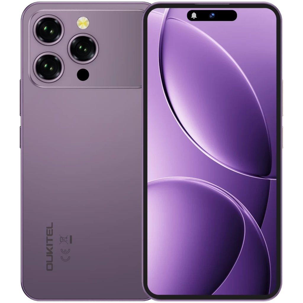 Oukitel P1 Pro 256GB Púrpura Batería de 5150 mAh 4GB de RAM Cámara de 50 MPx