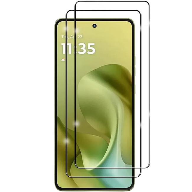 Pack x2 Protector de cristal templado Motorola Moto G86 Full Screen 3D Hover Image