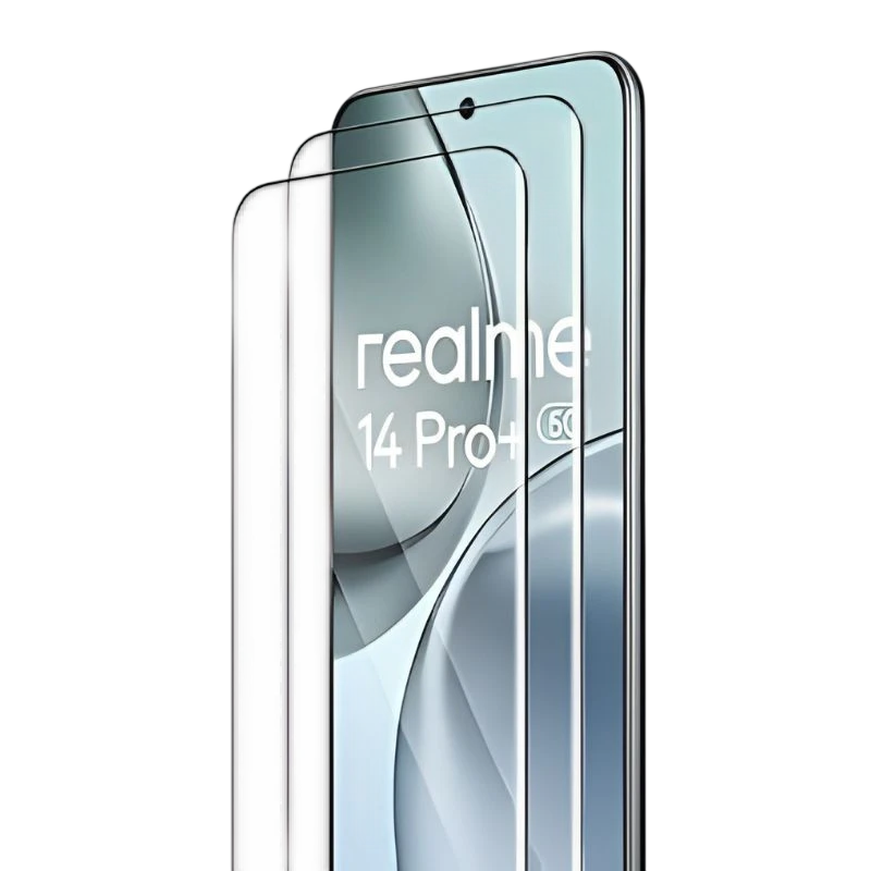Pack x2 Protector de cristal templado Realme 14 Pro+ Full Screen 3D