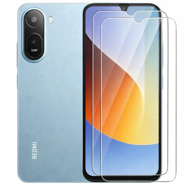 Pack x2 Protector de cristal templado Xiaomi Redmi A7 Pro / Xiaomi Poco C81 Pro Full Screen 3D Hover Image