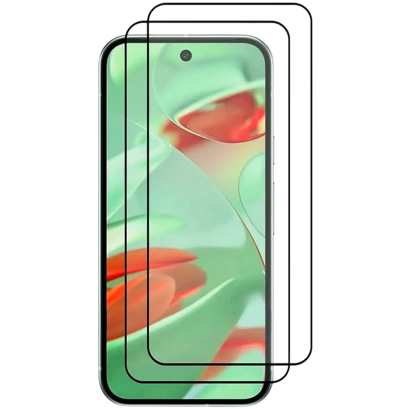 Pack x2 Protector de cristal templado Google Pixel 9 / Pixel 9 Pro 6.3 Full Screen 3D