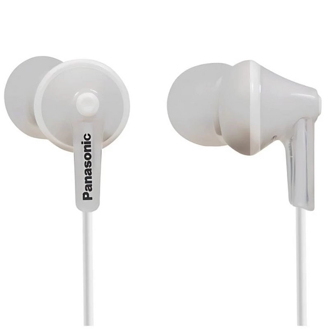 Panasonic RP-HJE125E-A OctaRib Blanco Alámbrico Hover Image