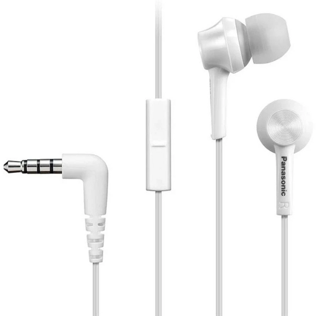 Panasonic RP-TCM55E Intraaural Blanco Alámbricos Hover Image