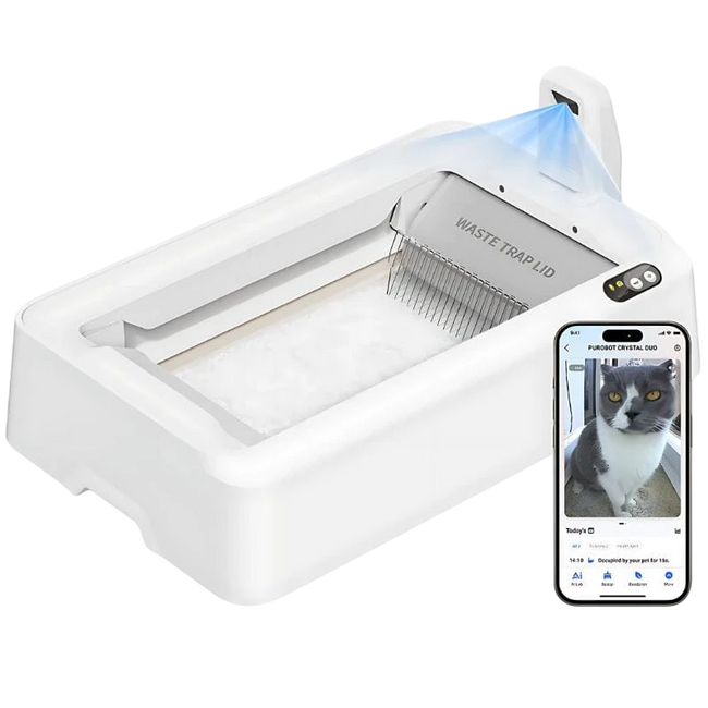 Petkit Purobot Crystal Duo - Arenero para gatos Hover Image