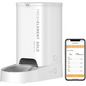 PETKIT Fresh Element SOLO Blanco - Comedero Inteligente Para Mascotas - Dispensador Programable con APP de 1 a 10 Comidas Diarias