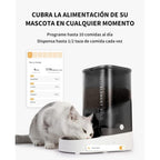 PETKIT Fresh Element SOLO Gris - Comedero Inteligente Para Mascotas - Dispensador Programable con APP de 1 a 10 Comidas Diarias