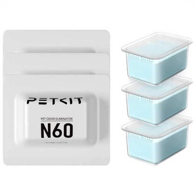 PETKIT Eliminador de olores para arenero N60 para Purobot Ultra/ Purobot Max Pro (Pack de 3) Hover Image