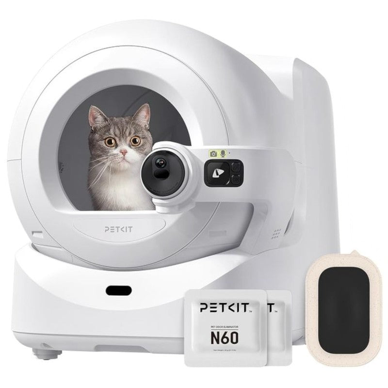 PETKIT Purobot Ultra Arenero Autolimpiable 70 L con App y Cámara IA 10 kg