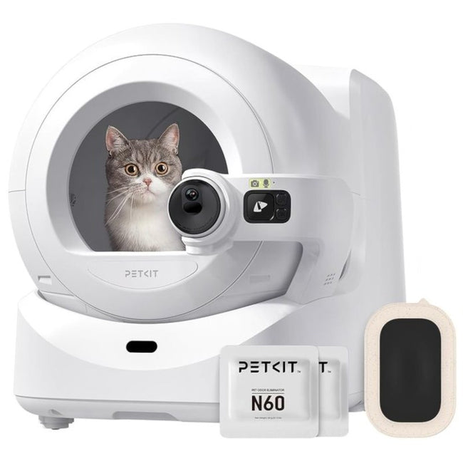 PETKIT Purobot Ultra Arenero Autolimpiable 70 L con App y Cámara IA 10 kg Hover Image