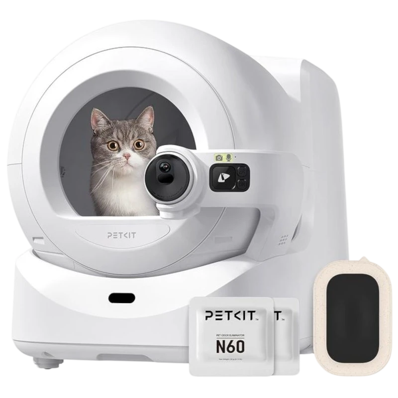 PETKIT Purobot Ultra Arenero Autolimpiable 70 L con App y Cámara IA 10 kg - Desprecintado