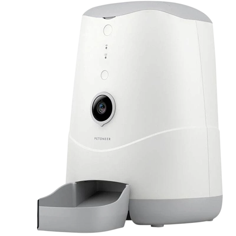 Petoneer Nutri Vision Feeder Blanco - Comedero Inteligente Para Mascotas