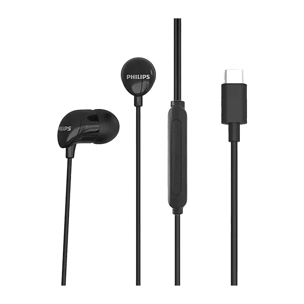Philips TAE2146BK/00 USB-C Negro In-Ear con micrófono Auriculares