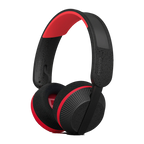 Auriculares Philips Diadema Bluetooth 5.4 80h Negro/Rojo TAA6219BK