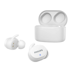 Auriculares Philips TWS Bluetooth 5.0 6h (24h con estuche) BlancoTAT3216WT/00