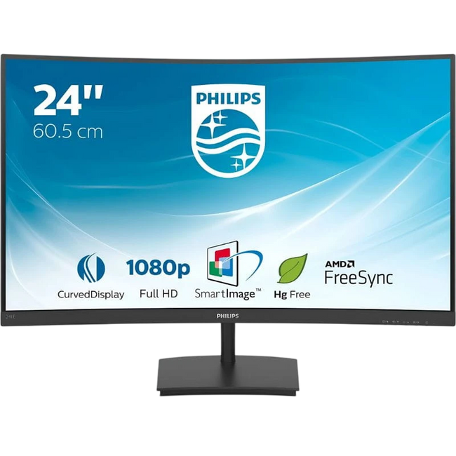 Philips E Line 241E1SC/00 23,6 Full HD 75 Hz AMD FreeSync Negro Hover Image