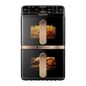 Philips 4000 series Dual Stack Airfryer Vertical Basket 10L Double Stand-alone 2750 W Hot air fryer Black