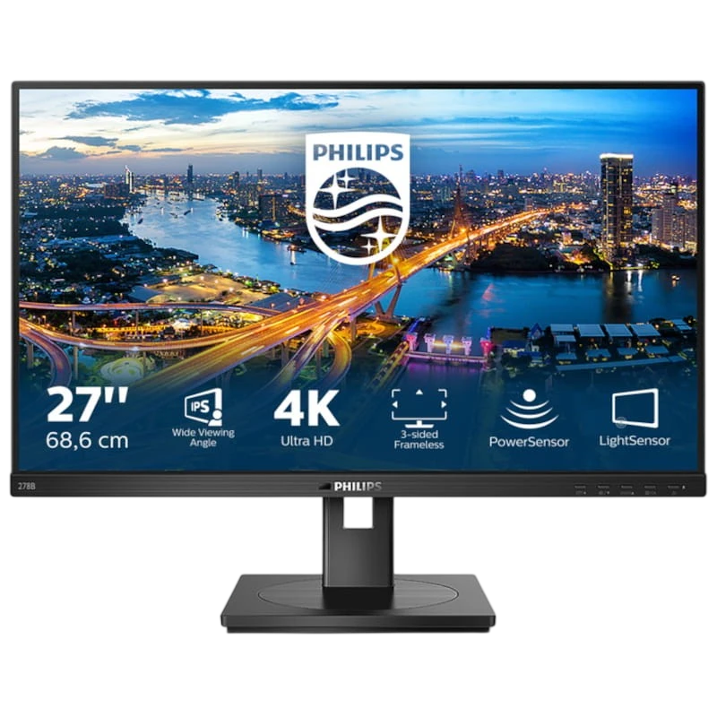 Philips B Line 278B1/00 27 4K Ultra HD IPS Negro - Monitor PC