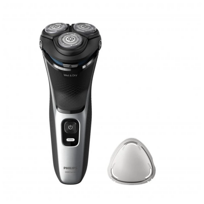 Afeitadora eléctrica Philips Shaver 3000 Series S3143/00 Negro/Plata Hover Image