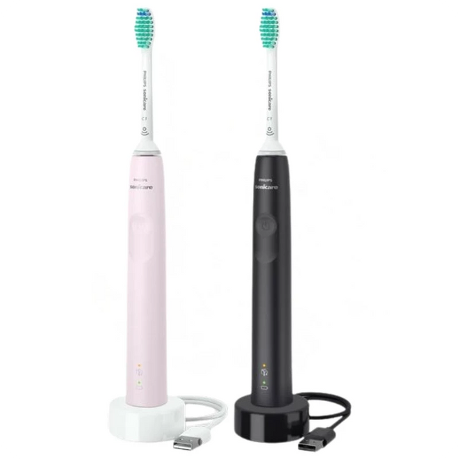 Philips Sonicare Serie 3100 HX3675/15 - 2x Cepillos de dientes eléctrico sónicos Hover Image