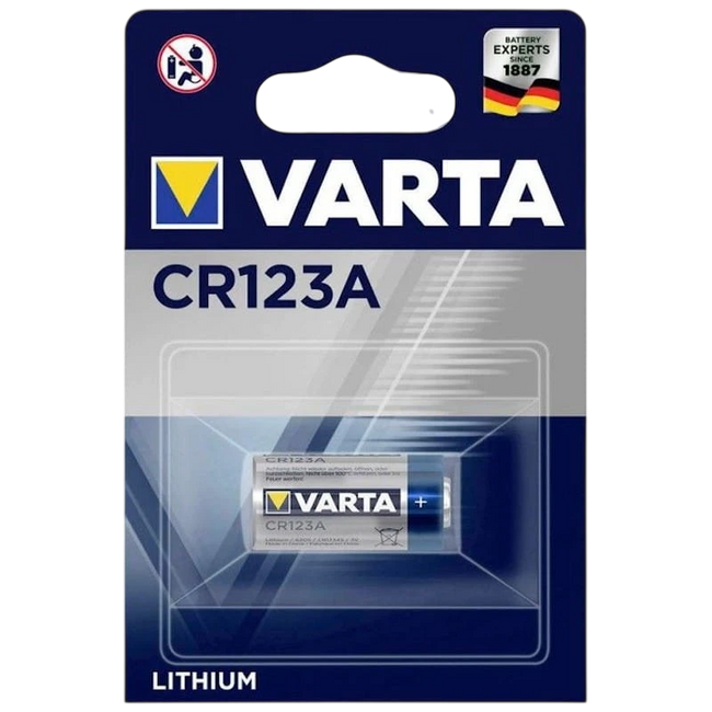 Varta Pila CR123A Litio 3V Hover Image