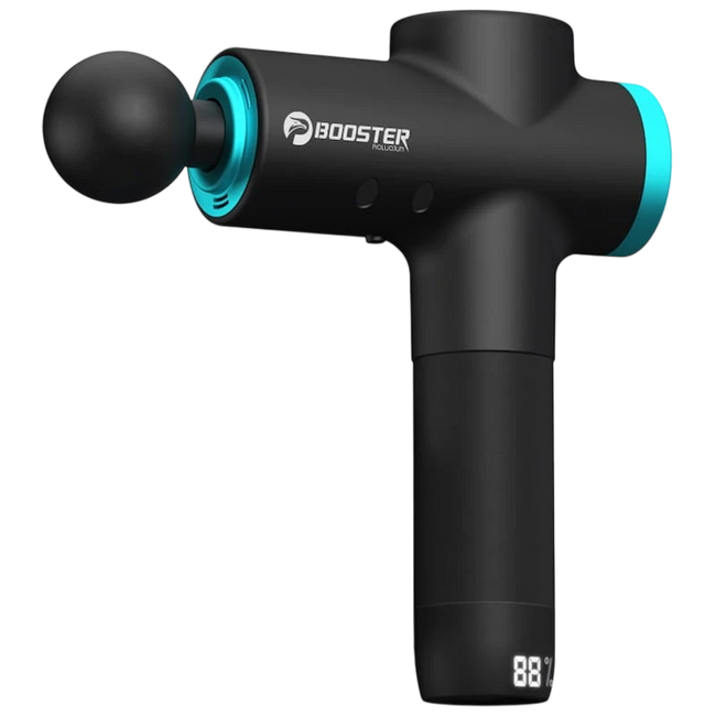 Pistola de Masaje Muscular Booster 12V-M2 6 Cabezales LCD Reducción de Ruido Hover Image