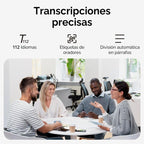 Grabadora de Voz con IA Plaud Note Plata