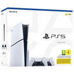 Sony PlayStation 5 Slim 1TB + 2 Mandos DualSense Blanco