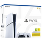 Sony PlayStation 5 Slim 1TB + 2 Mandos DualSense Blanco