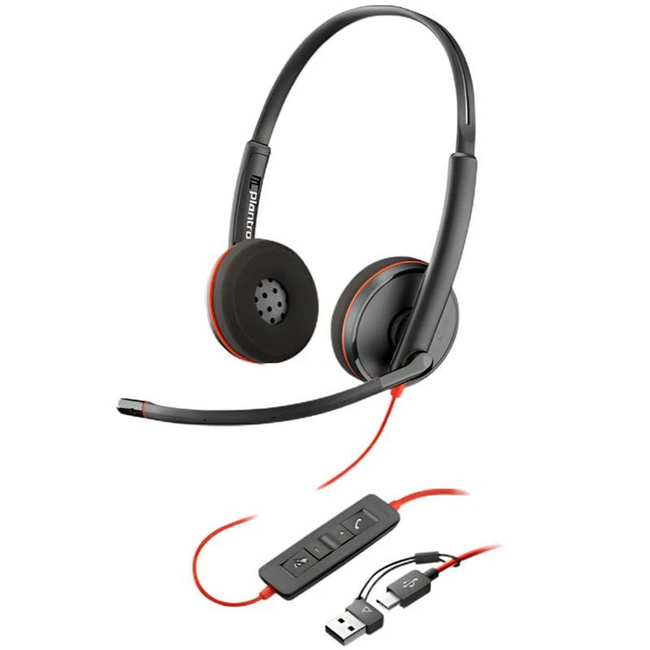 Poly Blackwire 3220 USB tipo A - Auriculares PC Hover Image