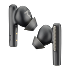 Auriculares Poly Voyager Free 60 UC Earbuds +BT700 USB-C Cancelación de Ruido TWS Negro