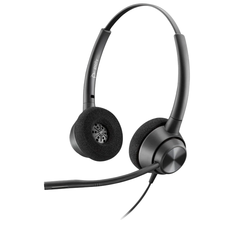 HP Poly EncorePro 320 USB-A TAA Stereo Diadema con micrófono Auriculares