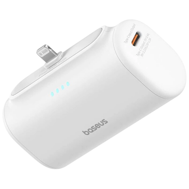 Powerbank OS-Baseus Compact IP 5000mAh 20W Lightning Blanco Hover Image