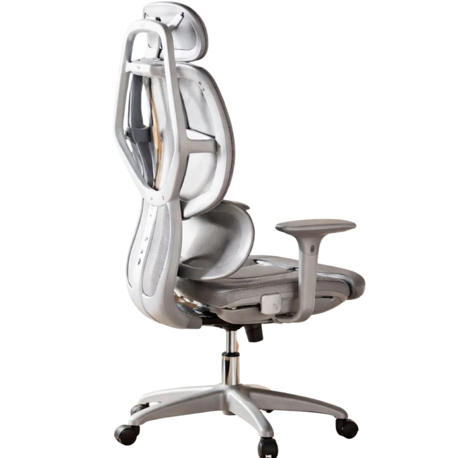 Powerbasic Pinhel - Silla de Oficina Ergonómica Gris Hover Image