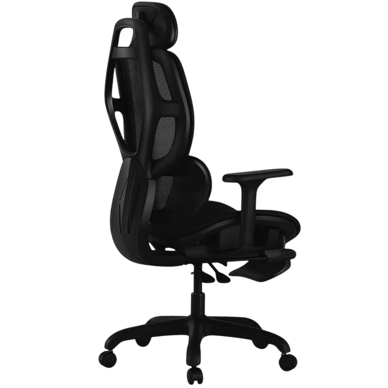 Powerbasic Pinhel - Silla de Oficina Ergonómica Negra